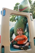 31st Aug 2012 - That T-Rex is a Total Goofball.