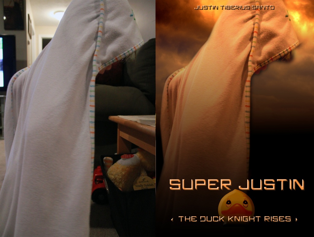 Super Justin: The Duck Knight Rises by jtsanto