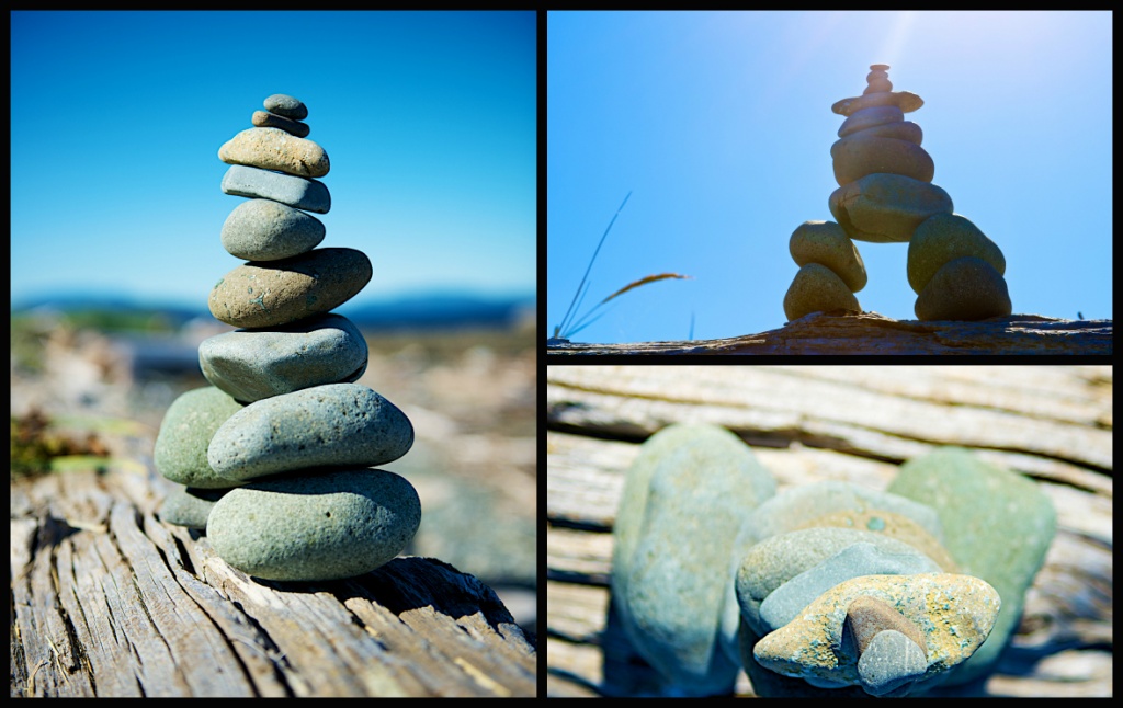 The many sides of my Inukshuk by kwind