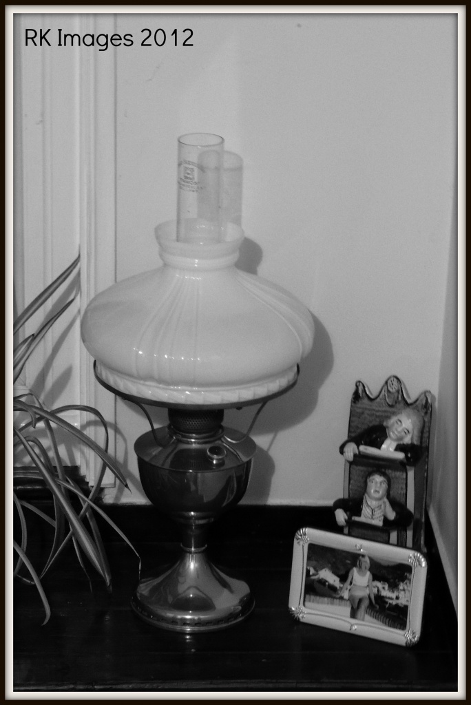 Mum's oil lamp by rosiekind