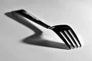 4th Sep 2012 - Fork with distorted shadow