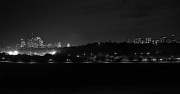 5th Sep 2012 - toronto skyline in black and white