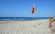 31st Aug 2012 - Lifebuoy... Beach... Sea ....Sky