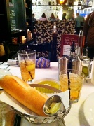7th Sep 2012 - Pre-dinner bread & drinks on "date nite"