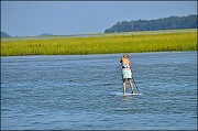 8th Sep 2012 - Paddle Boarding in the Marsh