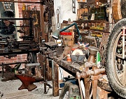 10th Sep 2012 - A man peeking into a workshop