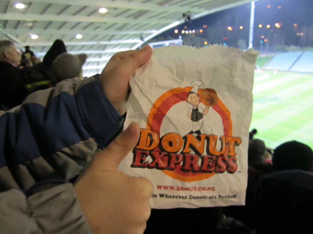 6-1 All Whites win and we respect the donuts most by spanner