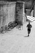 11th Sep 2012 - Jogger in  theTuileries