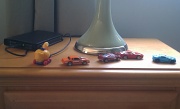 12th Sep 2012 - "Leave cars on Daddy's dresser"