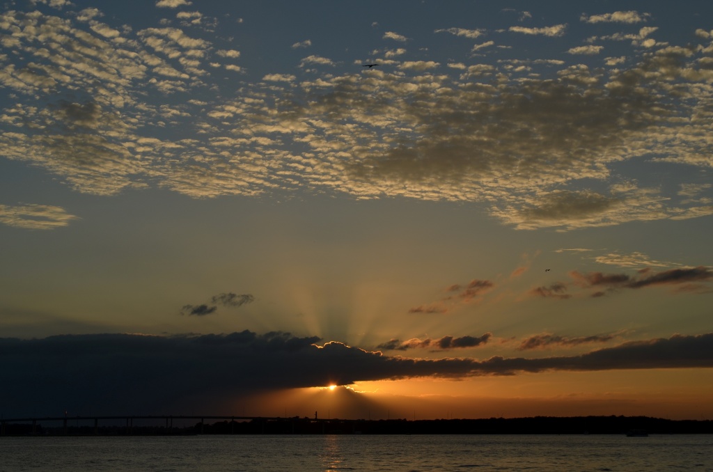 Sunset, The Battery, Charleston, SC, 9/14/12 by congaree