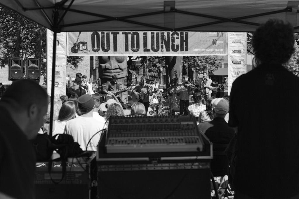 Yesterday Attended The Out To Lunch Show Featuring "Hey Marseilles" From Seattle.  You Need To Check Them Out! by seattle
