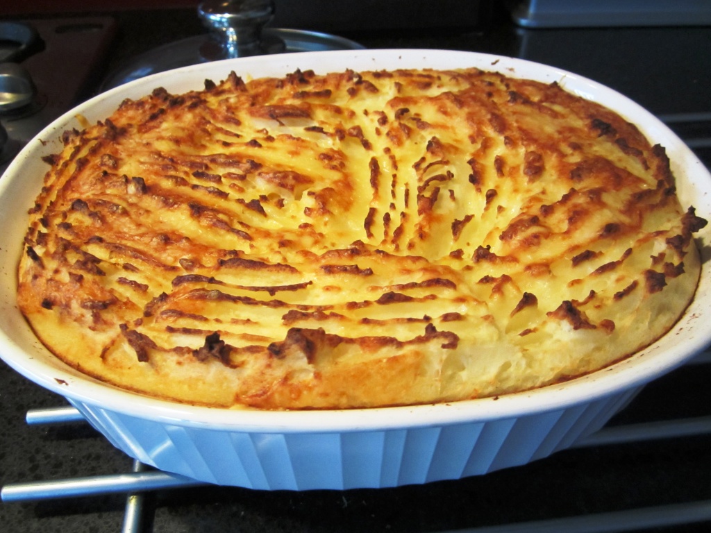 Cottage Pie - wet weather food. by spanner