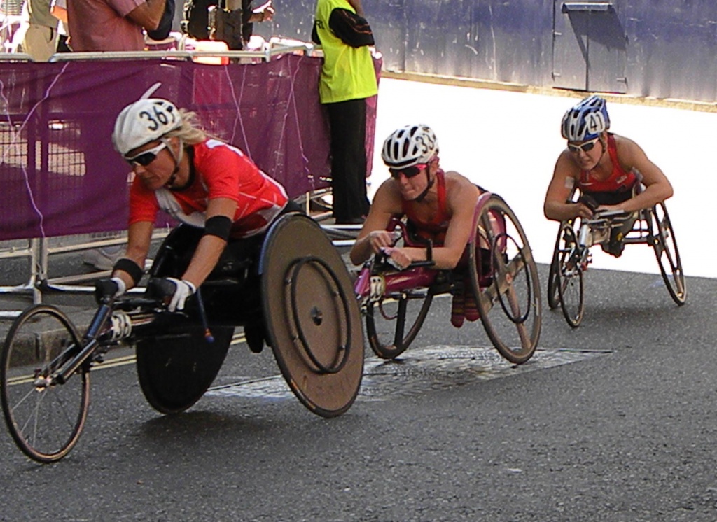 Wheelchair Marathon by oldjosh