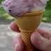 Day 2: Purple - 'blackberries and double cream' ice cream by quietpurplehaze