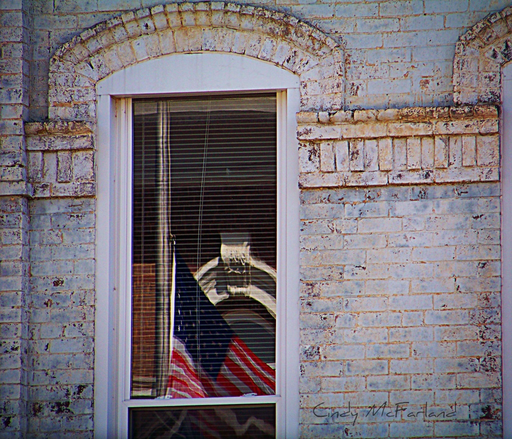 Reflection of Our Flag by cindymc