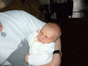 18th Sep 2012 - Caleb 1 day old, my grandson