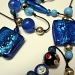 2012 09 22 Blue Beads by kwiksilver
