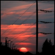 22nd Sep 2012 - Electric Sunset