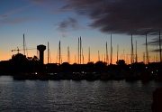 24th Sep 2012 - pretty sailboats at dusk