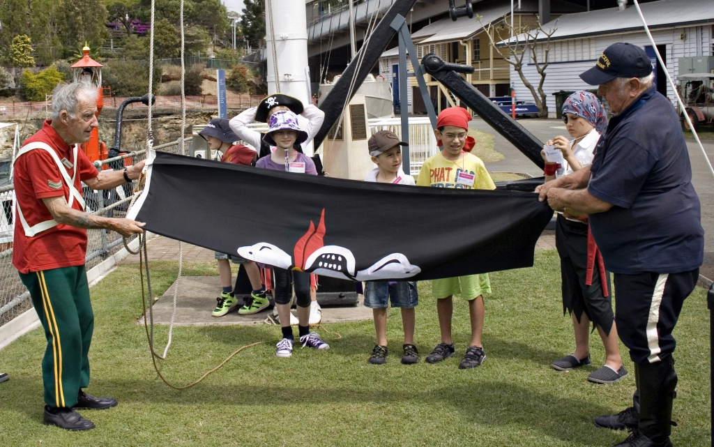 Raising the Jolly Roger by corymbia