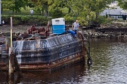 27th Sep 2012 - Working the Barge