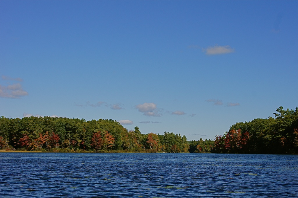 Back on the Water/Beginning of Fall Colors by rob257