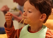 26th Sep 2012 - Spaghetti and rocket pesto