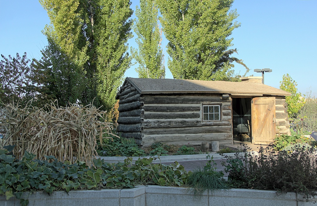 Pioneer Log Cabin by hjbenson