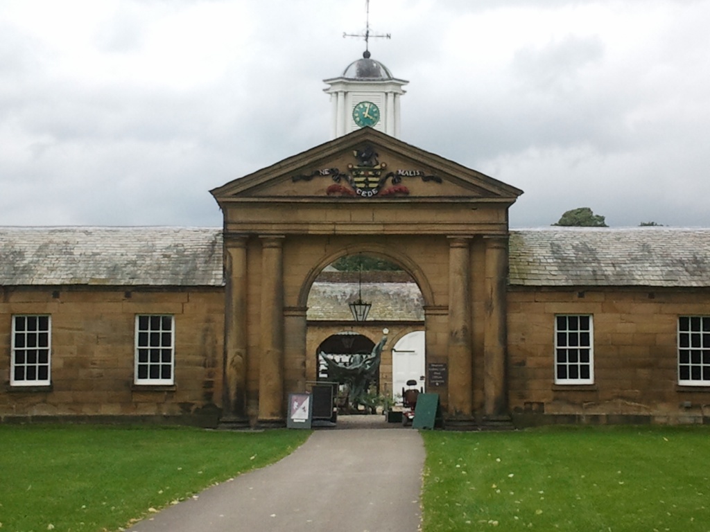 Renishaw Hall, Stable Yard Entrance by clairecrossley
