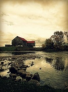 1st Oct 2012 - barn on the river