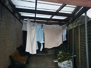 1st Oct 2012 - New use for the carport!  