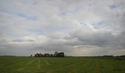 3rd Oct 2012 - A farm, a barn and hay-land. 