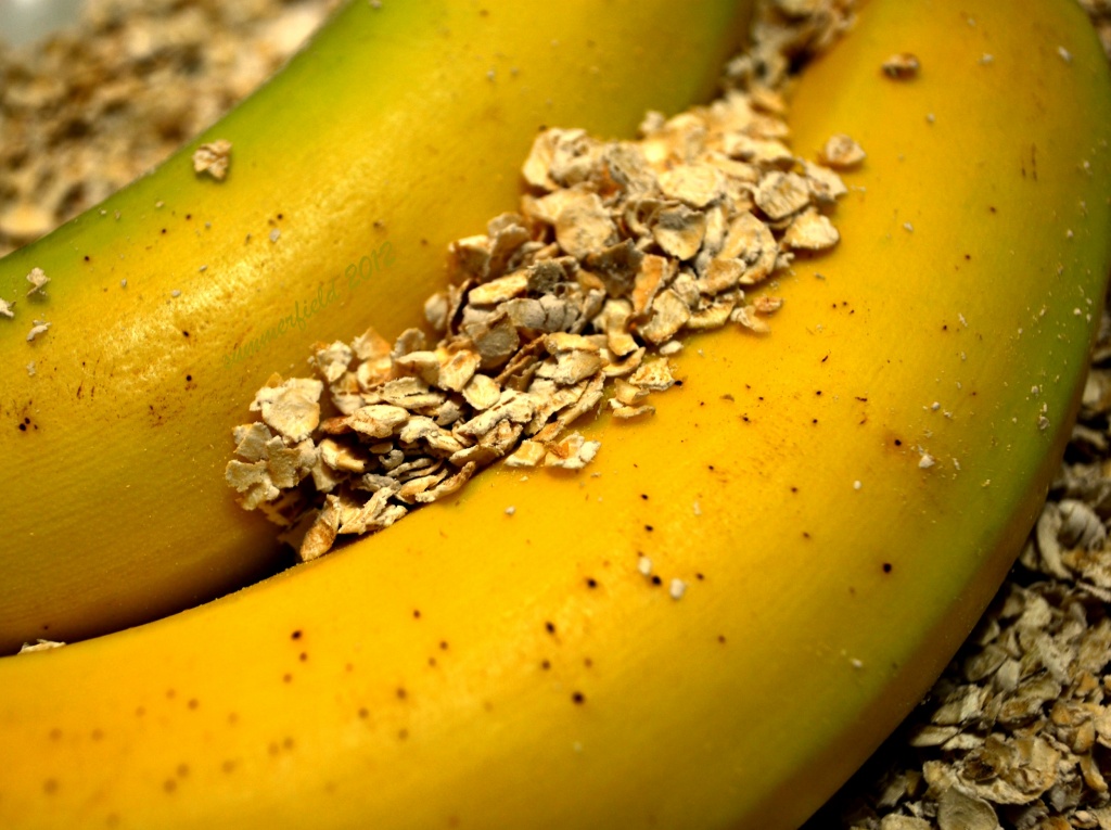 oats and yellow banana by summerfield