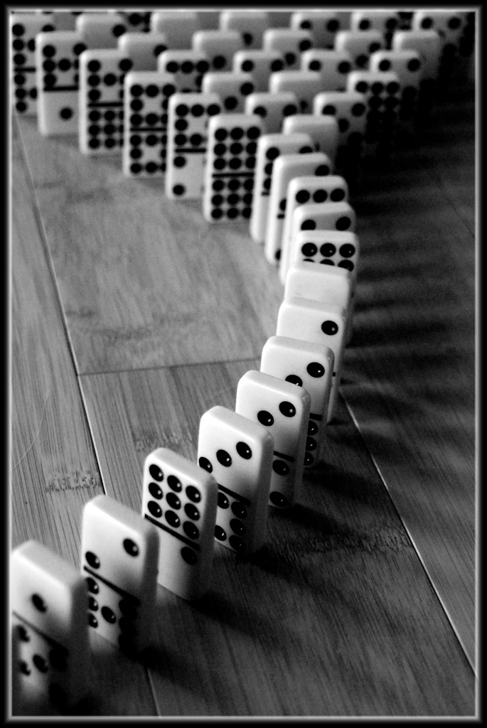 Take Me Down Like I'm a Domino... by dakotakid35