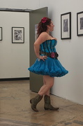 5th Oct 2012 - Gypsy Mermaid Paid A Visit To The Gallery On First Thursday Art Walk.