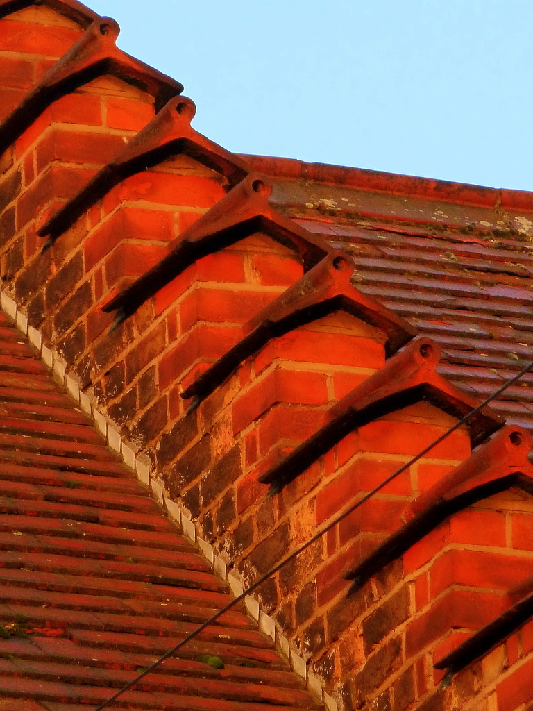 Bricks on the roof by boxplayer