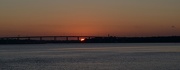 9th Oct 2012 - Sunset over the Ashley River at Charleston Harbor, Charleston, SC