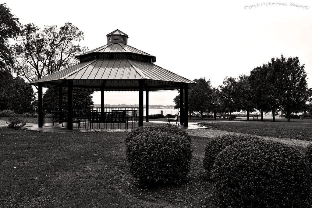 Gazebo in the Park by kannafoot