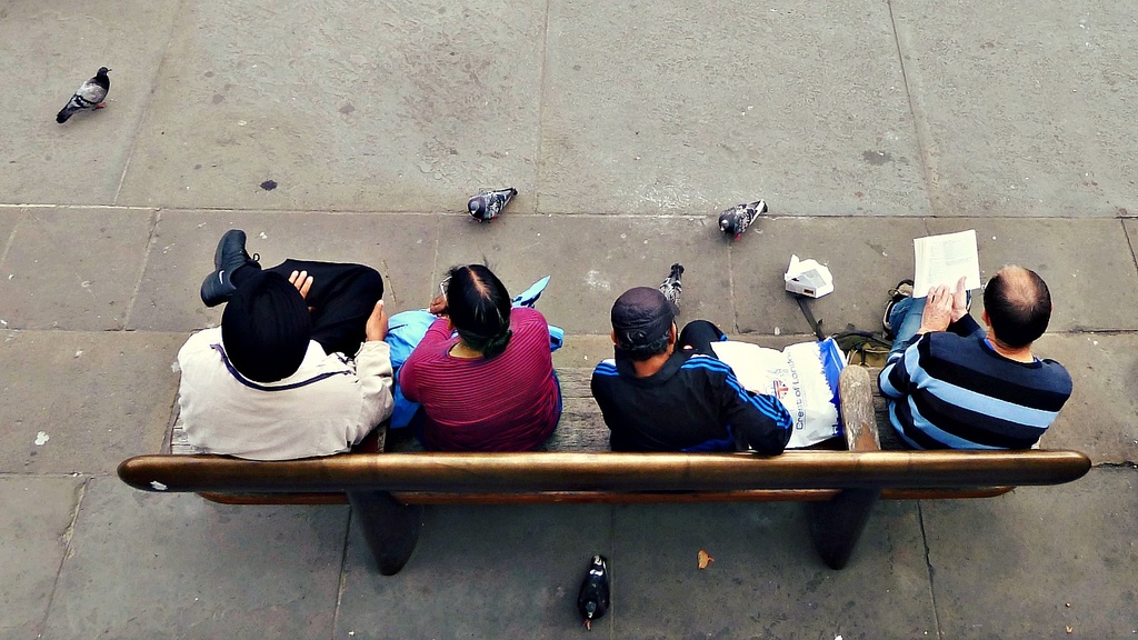 Bench Life: People Watching by rich57