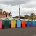 Brighton beach huts. by darrenboyj