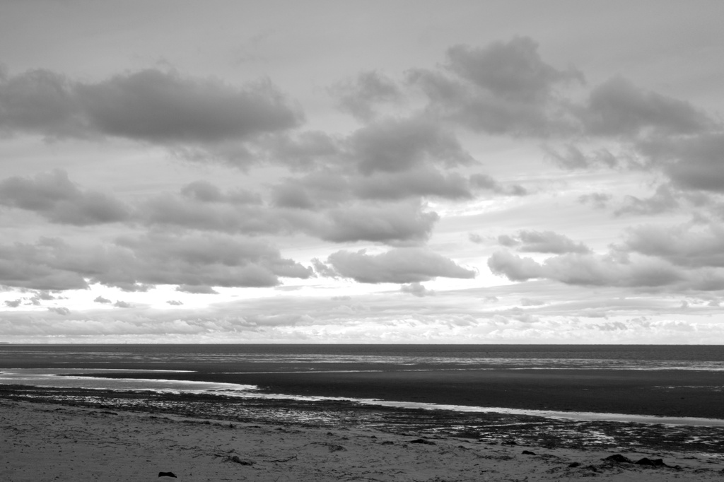 Linnell Clouds at Low Tide by lauriehiggins