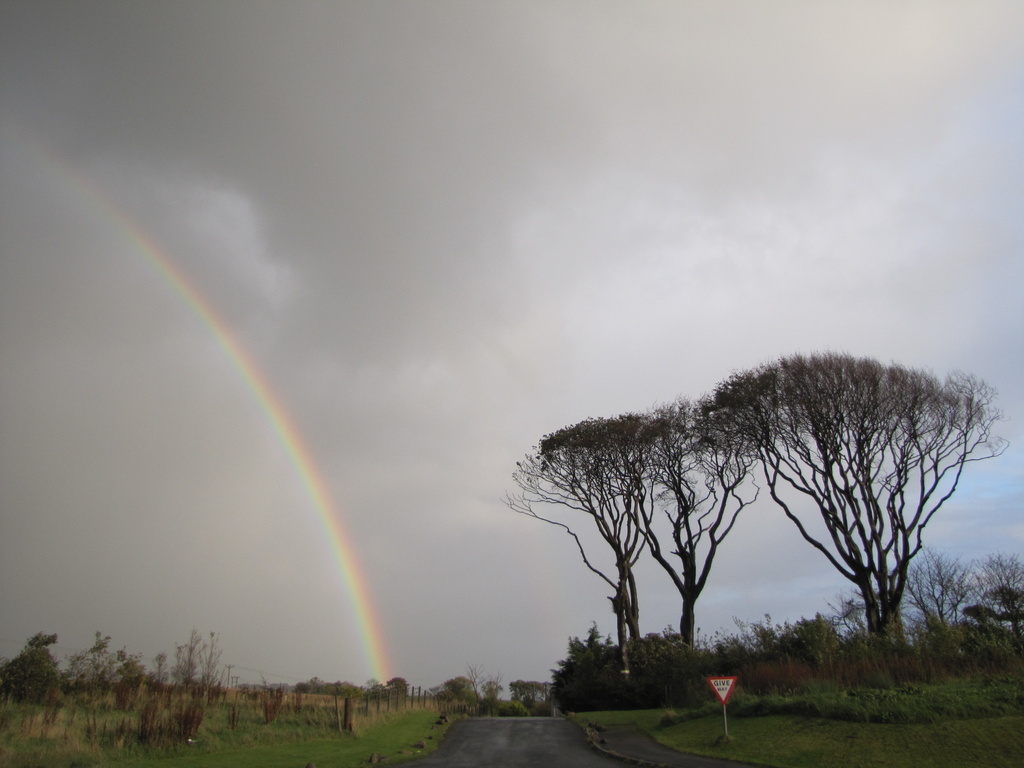 Rainbow at West Kilbride by busylady