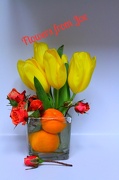 14th Oct 2012 - Tulips and roses