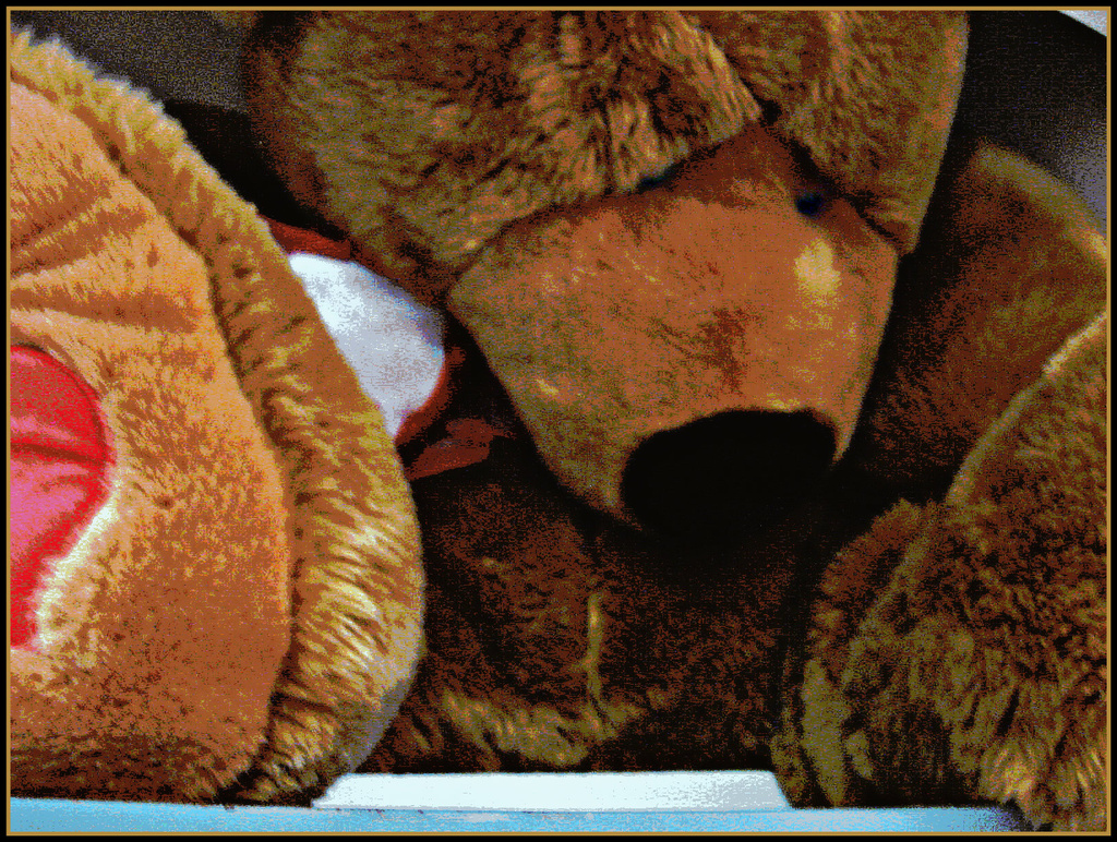 Ogre or Teddy Bear by olivetreeann