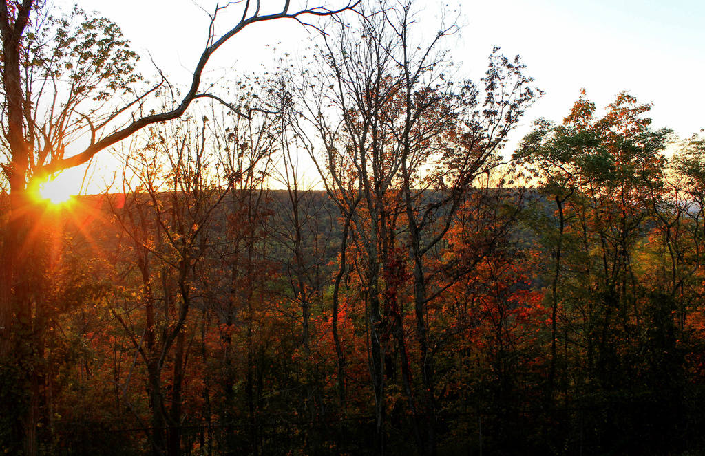 Sunset on Monteagle Mountain by cjwhite
