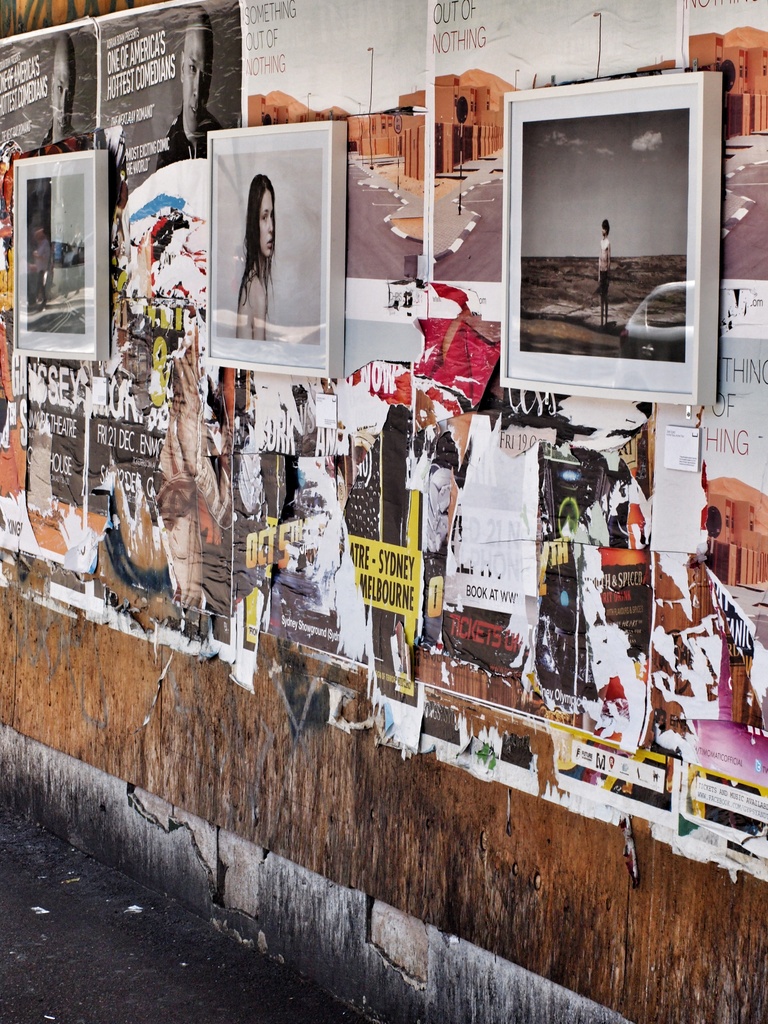 Street Triptych  by peterdegraaff