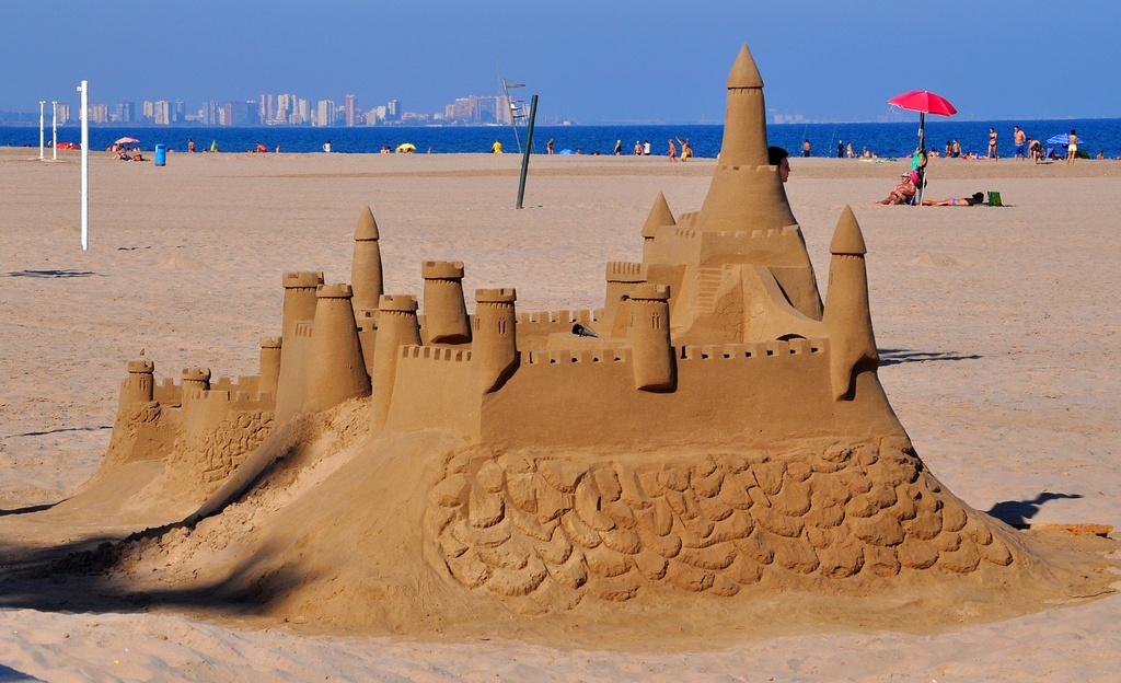 Sandcastle by philbacon