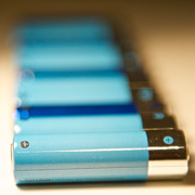 19th Oct 2012 - Who knew they made BLUE batteries???