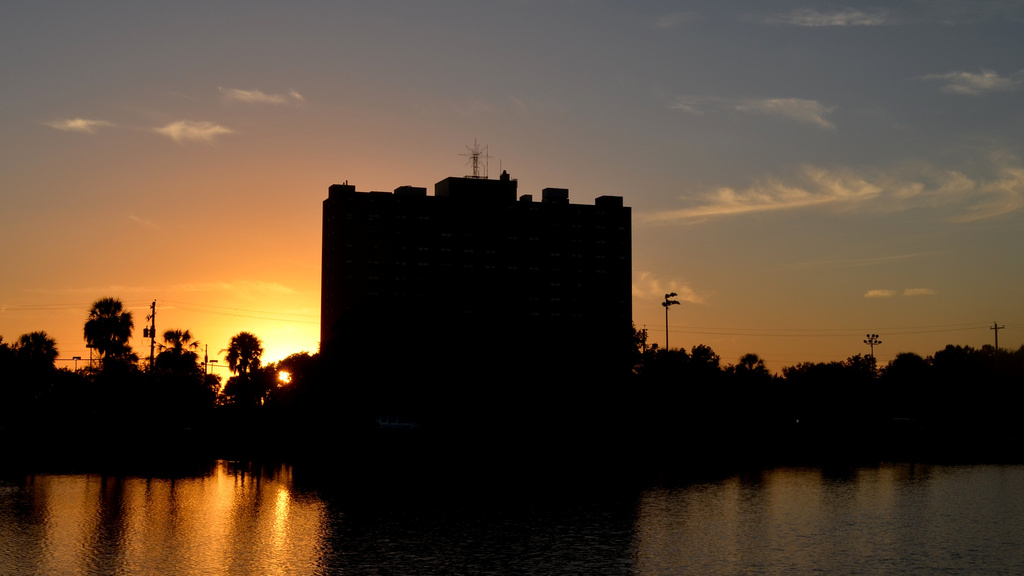 Colonial Lake sunset, Charleston, SC 10/20/12 by congaree