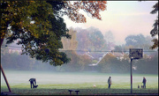 21st Oct 2012 - Dog Walkers on a Misty Sunday Morning 